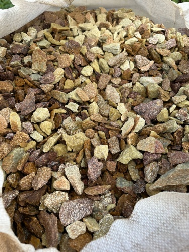 Златолит персиковый декоративная каменная крошка купить в Республике Мордовия