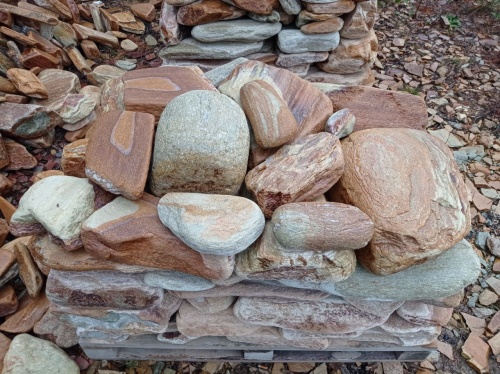 Златолит жёлтый, жёлто-зелёный глыбки и валуны для ланшафтного дизайна купить в Республике Мордовия