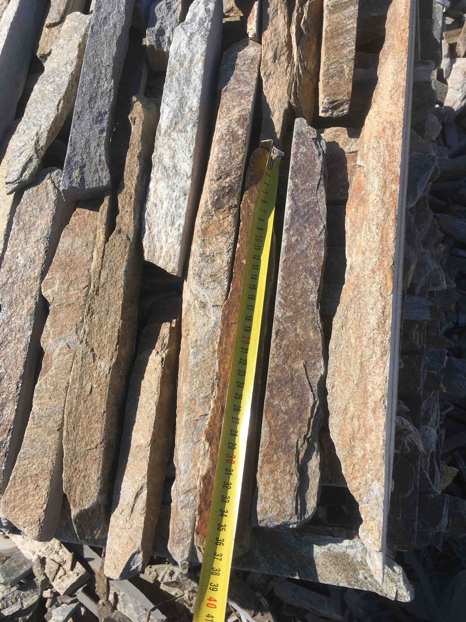 Горбушка златолит мультиколор для облицовки купить в Республике Мордовия