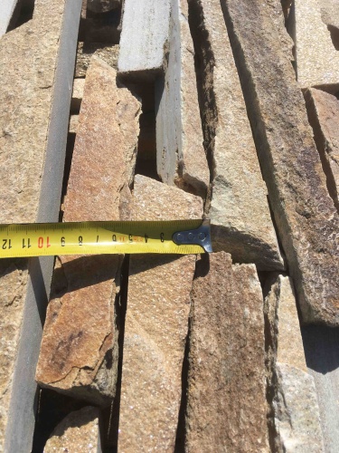 Горбушка златолит золотистый для облицовки купить в Республике Мордовия