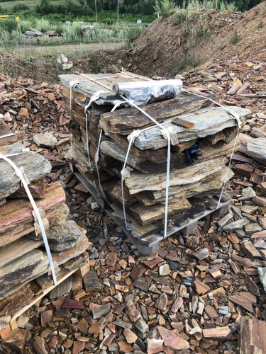 Плитняк кора дерева 50-100мм для пошаговых дорожек купить в Республике Мордовия