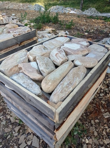 Златолит жёлтый, жёлто-зелёный глыбки и валуны для ланшафтного дизайна купить в Республике Мордовия