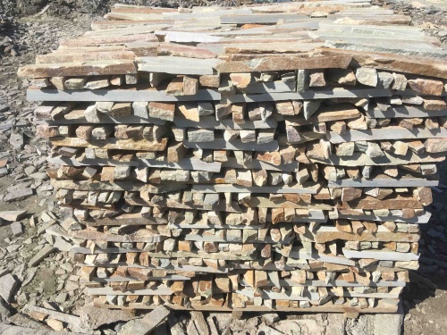 Горбушка златолит золотистый для облицовки купить в Республике Мордовия