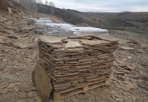 Плитняк кора дерева для цоколя, отмостки купить в Республике Мордовия