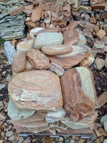 Златолит жёлтый, жёлто-зелёный глыбки и валуны для ланшафтного дизайна купить в Республике Мордовия