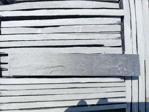 Плитка чёрная из натурального камня фасадная 30 см * 5 см, толщина 7 мм -30 мм купить в Республике Мордовия