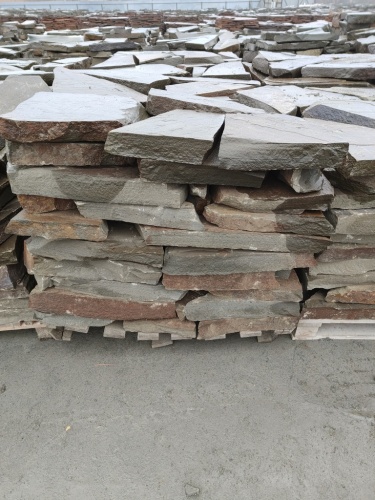 Плитняк песчаник серо-зелёный для мощения 60-65 мм купить в Республике Мордовия